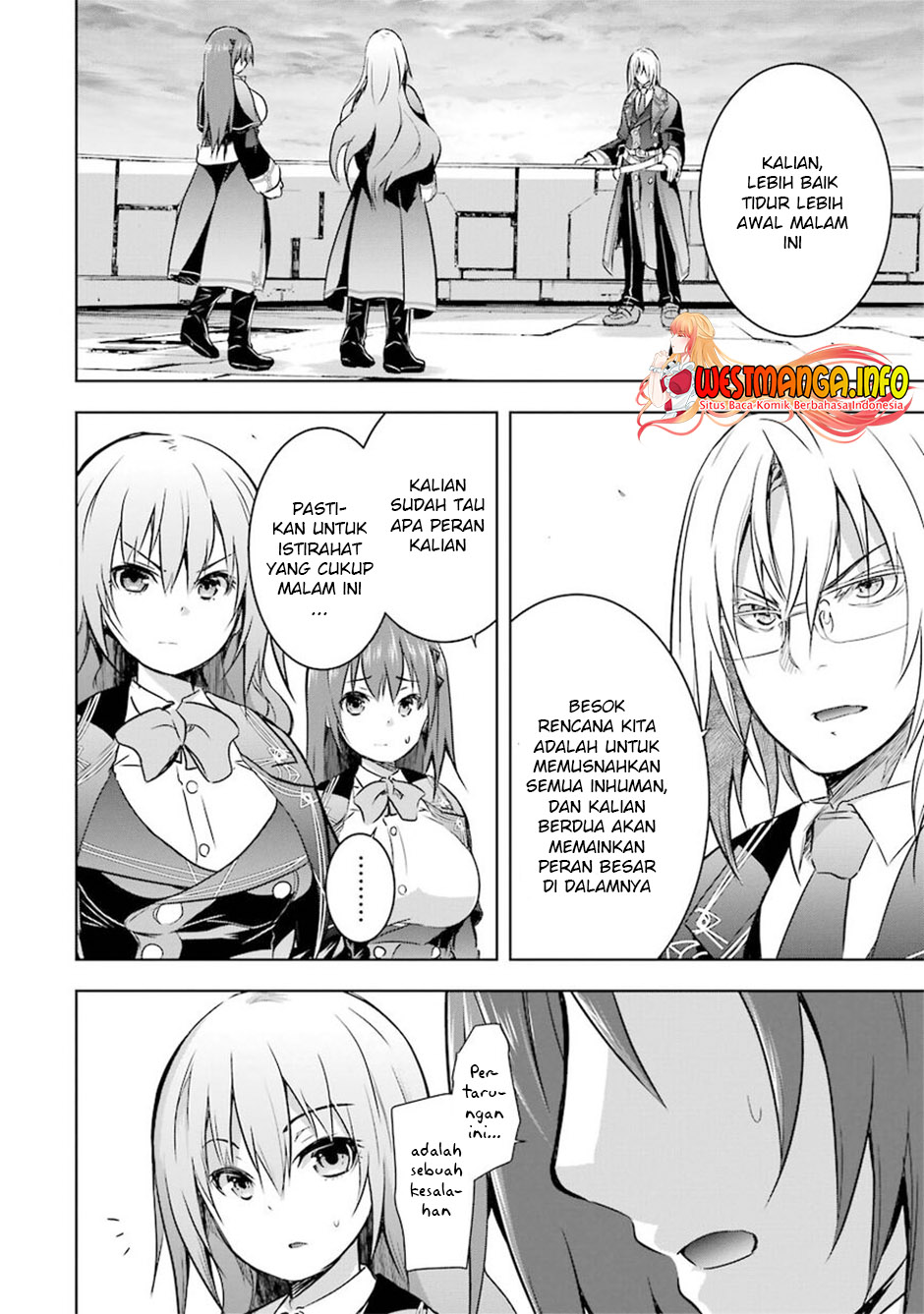 Maou to Ore no Hanggyakuki chapter 33